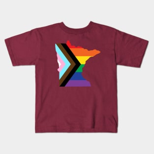 Minnesota Progress Pride Kids T-Shirt